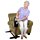 Standers Elderly Seat Assistance - Ergonomical Safety Support Handle for the Elderly