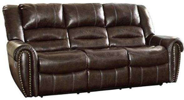 Homelegance Double Recliner Sofa Traditional Antique Lounge Recliner Sofa