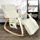 Haotin IKEA-style Recliner Chair - Modern Reclining Rocker Bedroom Chair