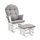Angel Line Nursery Glider Recliner - Classic Stable Base Glider for Nursery