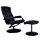 Giantex Swivel Leather Recliner Chair - Perfect Swivel Recliner Office Chair with Ottoman