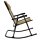 Best Choice Products Foldable Bungee Rocker Recliner - Heavy Duty Weather Resistant Rocker Chair