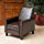 Christopher Knight  Home Lucas Leather Recliner Club Chair -  