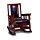 Coaster Home Furnishings Mission Rocker - Elegant Mission Style Rocking Chair
