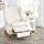 Brylane Home Queen Anne Wingback - Tufted Queen Anne Style Wingback Recliner