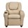 Flash Furniture Standard Kid's Recliner - Leather Kid's Recliner With Cup Holder