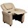 Flash Furniture Standard Kid's Recliner - Leather Kid's Recliner With Cup Holder