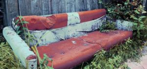Reupholstering Recliners - Old Sofa