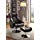 Homelegance 8548BLK - Swivel Reclining Chair with Ottoman