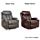 BONZY Contemporary - Two Cup Holder Recliner