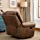 Canmov Traditional - Breathable Bonded Leather Recliner Chair