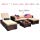 Patiorama Outdoor - Patio Chaise Lounge Sofa with Reclining Function
