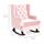 Best Choice Products Wingback - Recline Rocking Chair for the Nursery