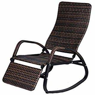 BuyHive Rattan Outdoor Rocking Chair and Recliner