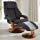 Oslo Collection Top Grain Leather Recliner - High End Leather Office Chair Recliner