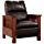 Ashley Furniture Design ‘Santa Fe’ Recliner - Press Back Mission Style Recliner Chair
