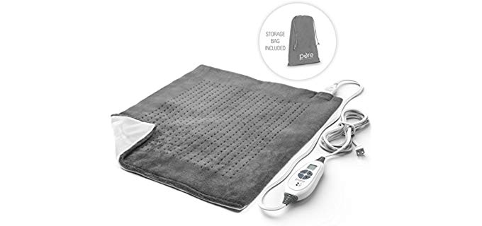 Pure Enrichment PureRelief - Heated Chair Pad for Your Recliner