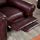 BarcaLounger Charleston - Burgandy leather Club Chair Recliner