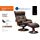 Fjords Genuine Leather Recliner - Premium Quality Leather Recliner And Ottoman