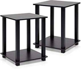 Furinno BK Simplistic Modern Style End Table