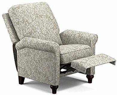 Angelo Home Pro Lounger Recliner Soft Support Push Back Fabric Recliner