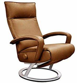 Lafer Full Grain Leather Recliner Chair Modern Minimalistic Bedroom Recliner Chair